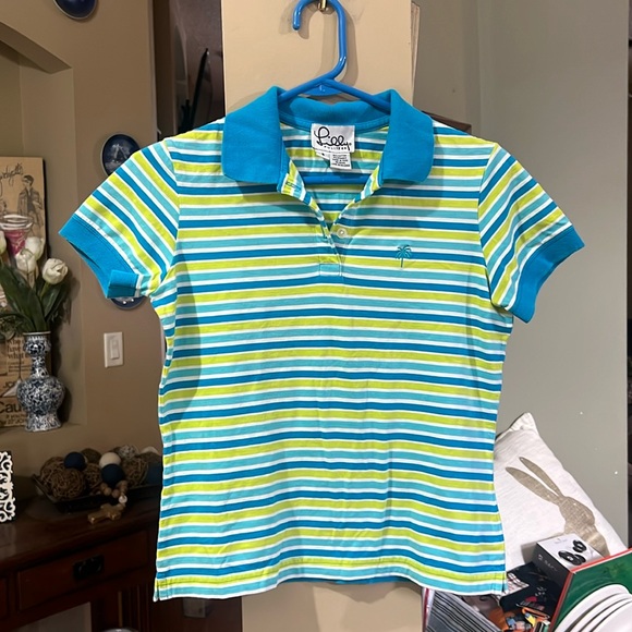 Vintage Lilly Pulitzer polo top - Picture 1 of 7